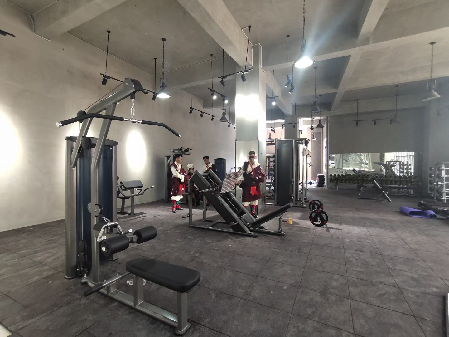 悍德森丨道孚縣健身房器材配置方案 案例