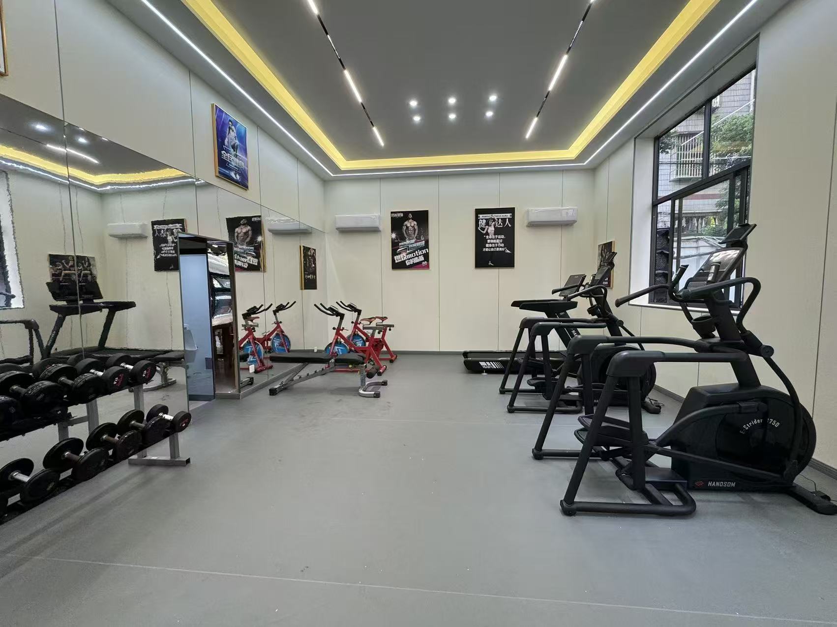 悍德森| 南充單位健身房 健身房配置方案