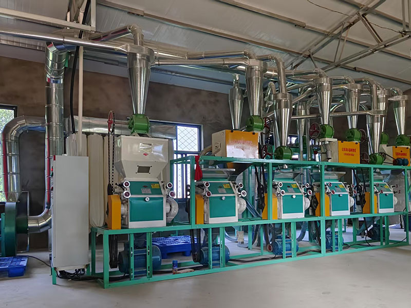 全自動(dòng)面粉機(jī)設(shè)備的加工特點(diǎn)